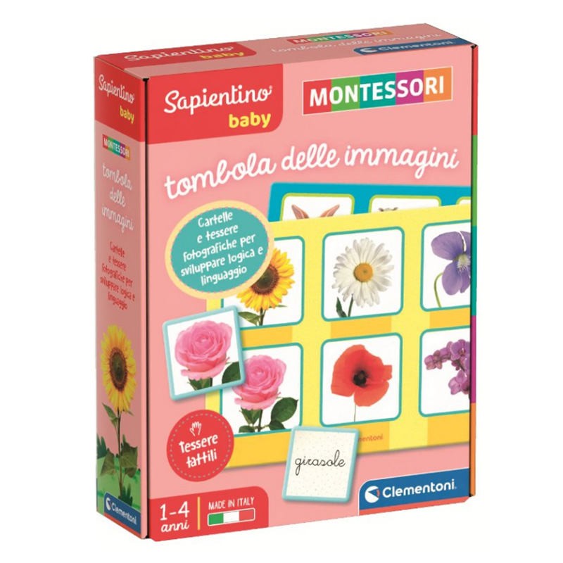 MONTESSORI BABY TOMBOLA DELLE IMMAGINI CLEMENTONI