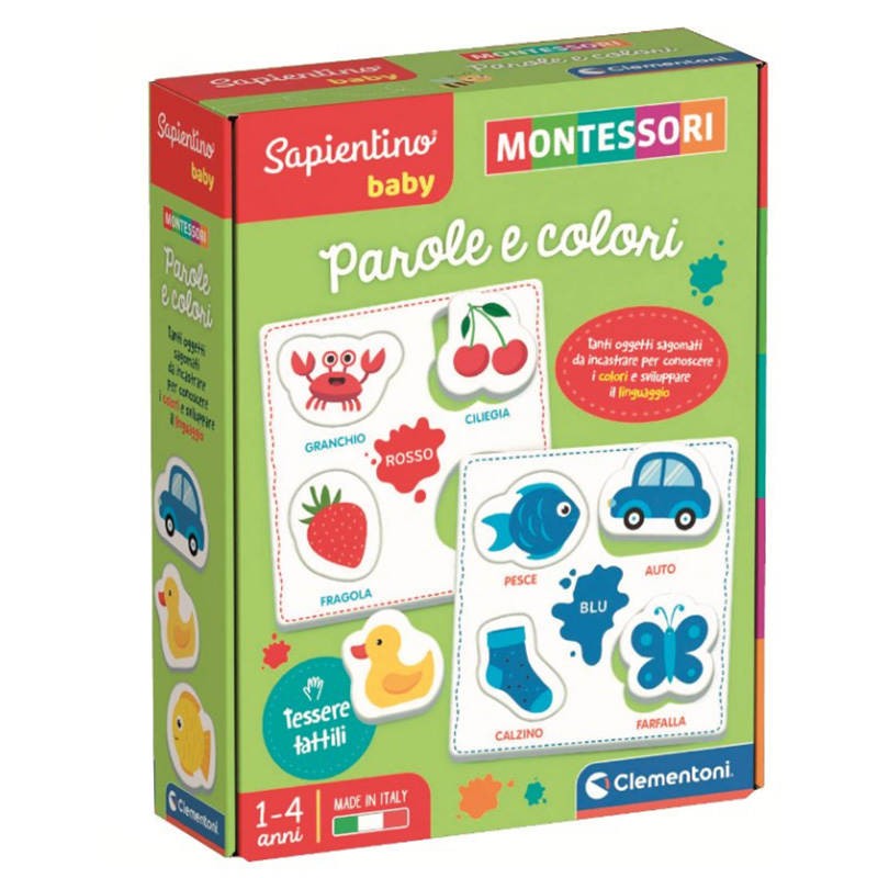 MONTESSORI BABY PAROLE E COLORI CLEMENTONI