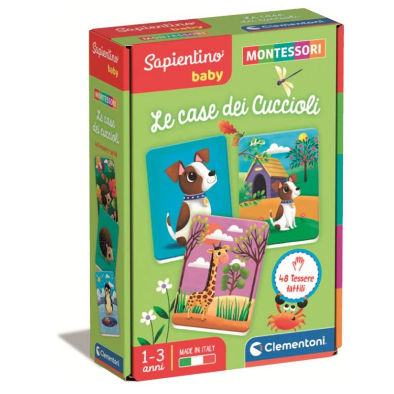 MONTESSORI BABY LE CASE DEI CUCCIOLI CLEMENTONI