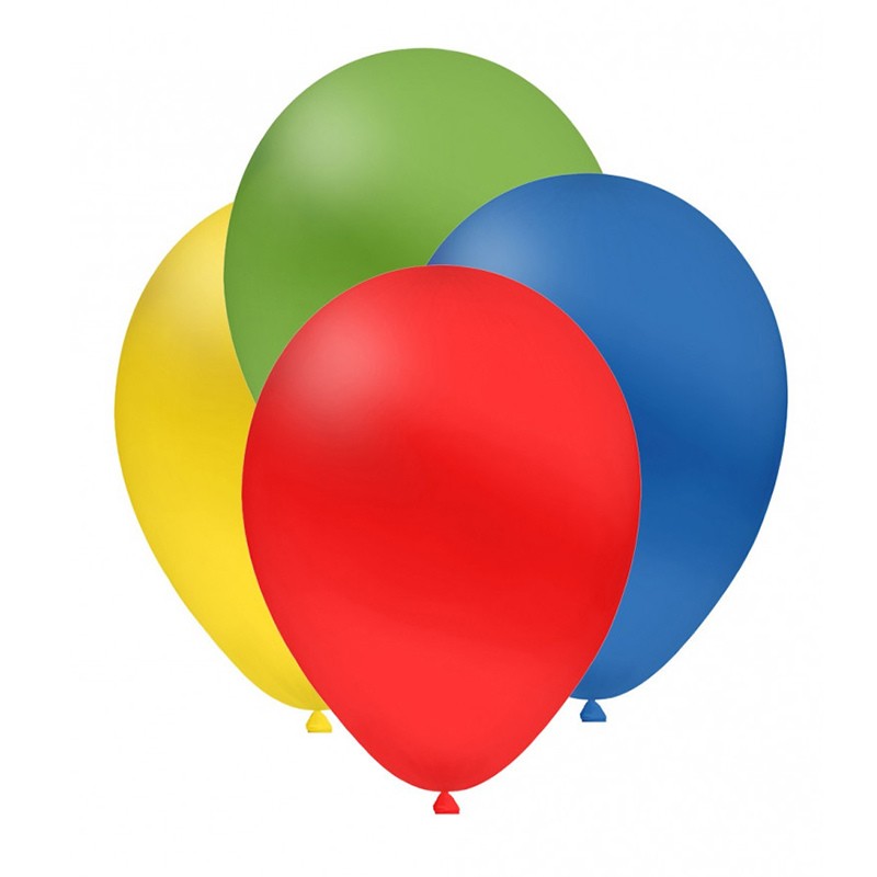 PALLONCINI PASTELLO ASSORTITI 10'' 26 CM 100 PZ