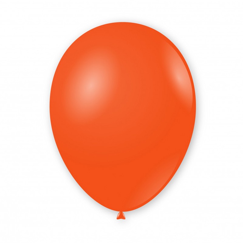 PALLONCINI PASTELLO 12'' 30 CM COL 14 ARANCIO 100 PZ