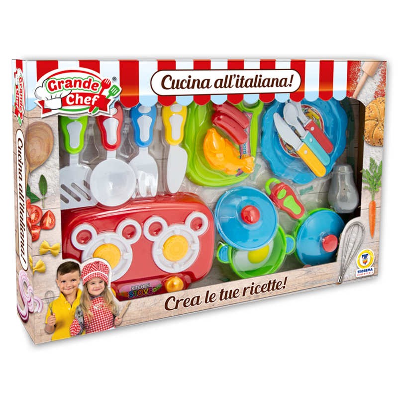 SET PENTOLINE CON FORNELLO