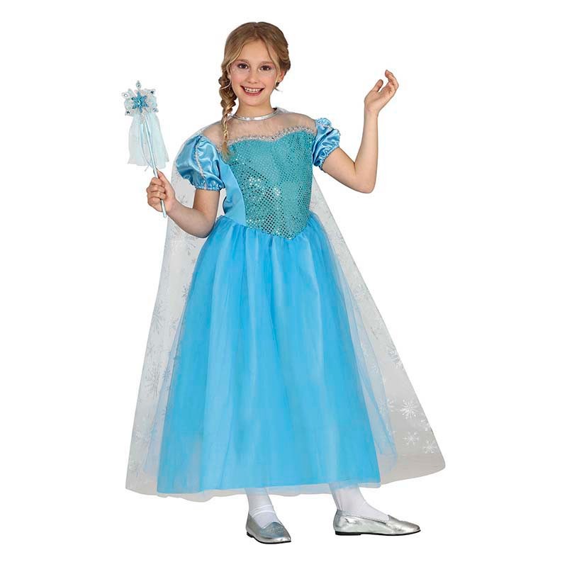 COSTUME PRINCIPESSA AZZURRA BAMBINA