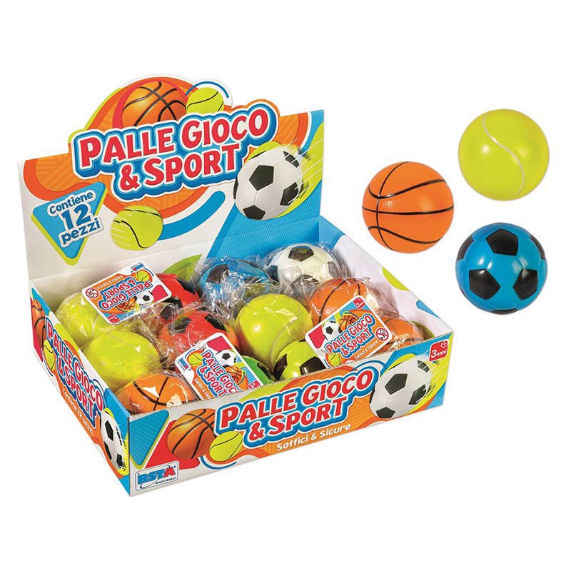 PALLE 6,3 CM GIOCO & SPORT