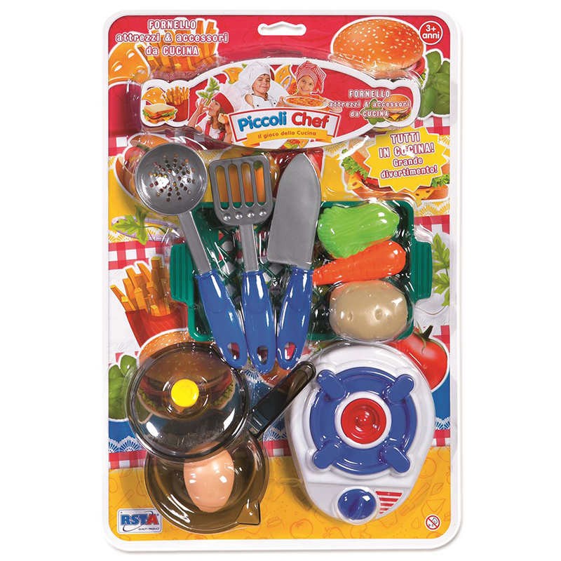 SET CUCINA PICCOLI CHEF BLISTER