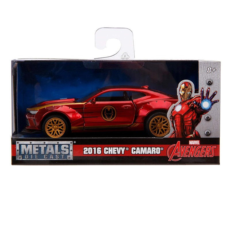 MACCHINA MARVEL CHEVY CAMARO SS D.1:32 IRON MAN SIMBA