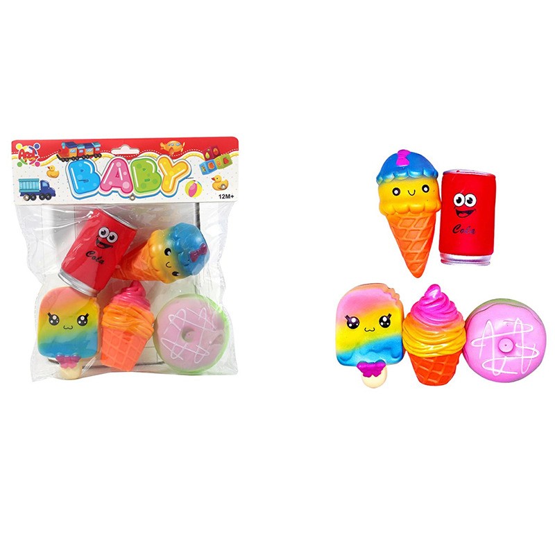 SET MORBIDONI 5 PZ ICE CREAM