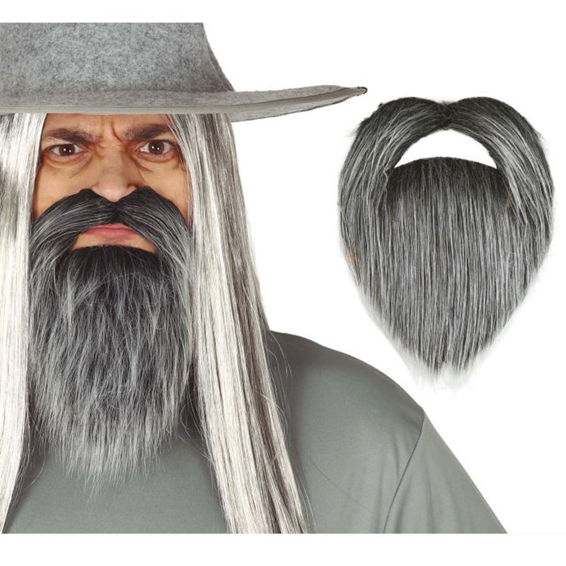 BARBA E BAFFI GRIGI