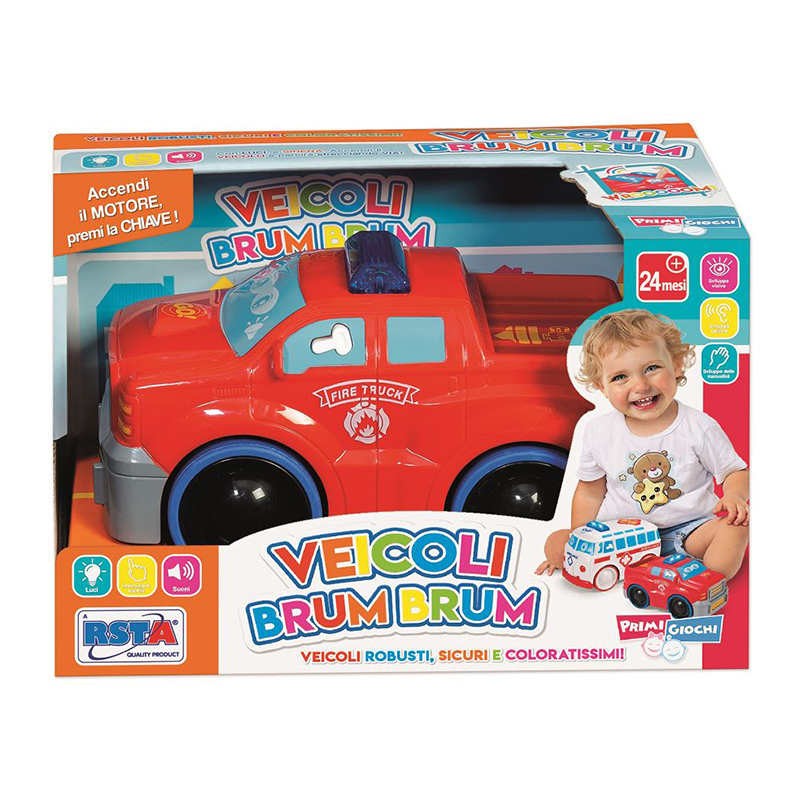 VEICOLI EMERGENZA BRUM BRUM PRIMIGIOCHI