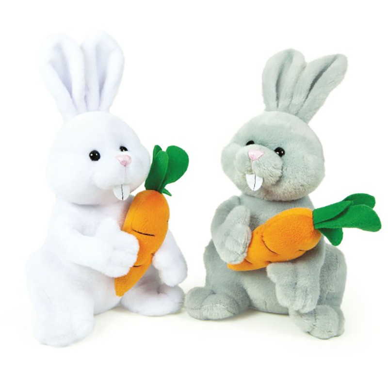 BUNNY H. 30 CM C/CAROTA 2 COL.ASS