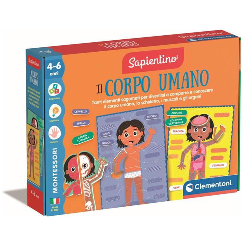 MONTESSORI IL CORPO CLEMENTONI