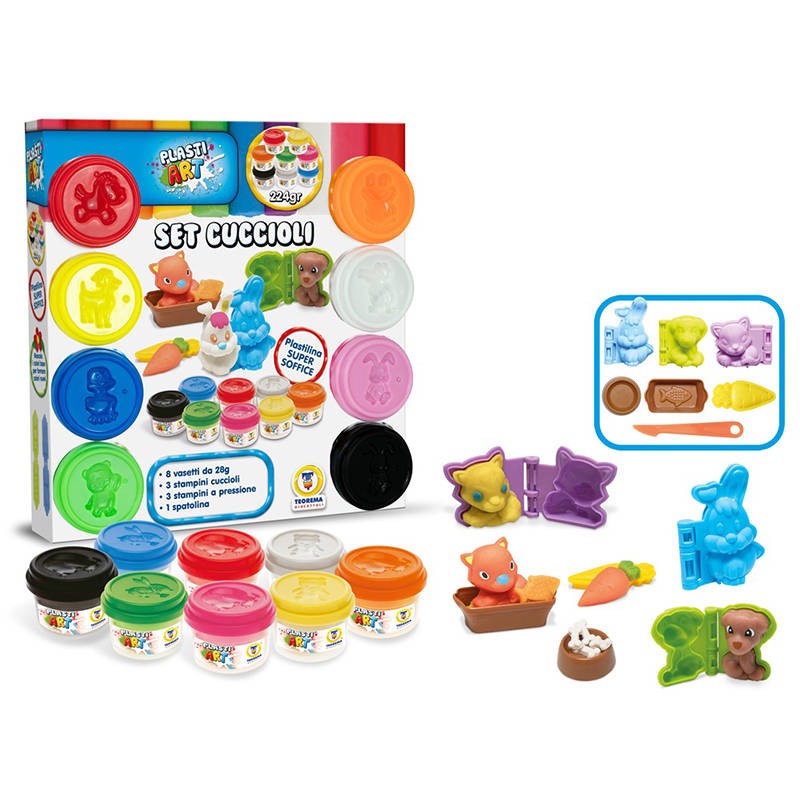 SET CUCCIOLI 8 VASETTI 25 GR