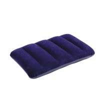 CUSCINO FLOCCATO BLU CM 43X28X9