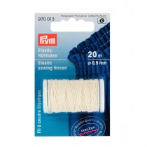 FILO DA CUCIRE ELASTICO BIANCO NATURALE 20 M D.0,5 MM PRYM