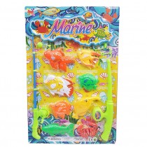 BLISTER GIOCO PESCA  2 CANNE 8 PESCI