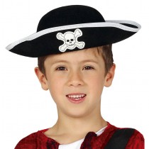 CAPPELLO PIRATA BAMBINO IN FELTRO