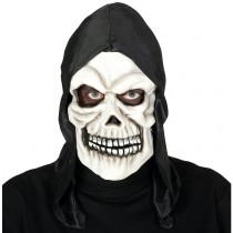 MASCHERA TESCHIO CON CAPPUCCIO PVC