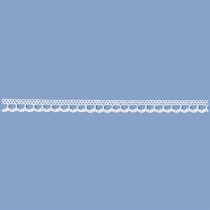 MERLETTO COTONE 10 MM ECRU 20 METRI