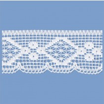 MERLETTO COTONE 69 MM ECRU 10 METRI