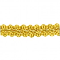 PASSAMANERIA AGREMANO 17 MM 20 METRI COLORE ORO