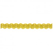 PASSAMANERIA GALLONE 9 MM 20 METRI COLORE ORO