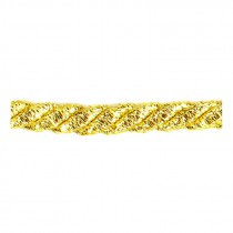 CORDONE 3 CAPI LUREX 7,5 MM 25 METRI COLORE ORO