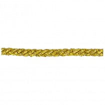 CORDONE 3 CAPI LUREX 5,5 MM 25 METRI COLORE ORO OPACO