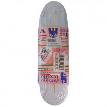 ELASTICO MORBIDO PER SLIP 15 MM 10 METRI COLORE BIANCO