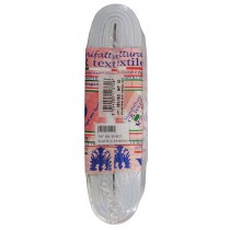 ELASTICO MORBIDO PER INDUMENTI 50 MM 10 METRI COLORE BIANCO