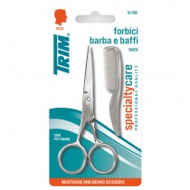 FORBICI BARBA E BAFFI INOX TRIM