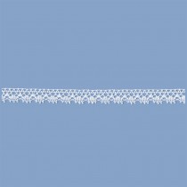 MERLETTO COTONE 12 MM ECRU'10 METRI