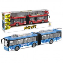 CITYBUS A FRIZIONE LUCI E SUONI 2 COL. ASS SCALA 1:16