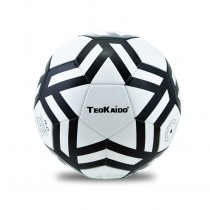 PALLONE PVC CALCIO BIANCO NERO TAGLIA 5