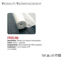 FRISELINA TNT TERMOADESIVO 5 METRI ANTRACITE