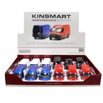 D:CAST 1/34 MERCEDEES-BENZ SPRINTER IN DISPLAY KINSMART