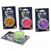 GIOCO YO-YO CON LUCE 4 ASS