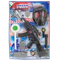 BLISTER SQUADRA SWAT CON MASCHERA