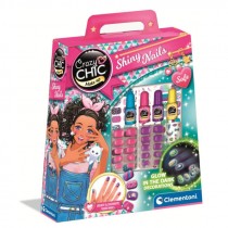CRAZY CHIC NAIL GLOW IN THE DARK UNGHIE CLEMENTONI