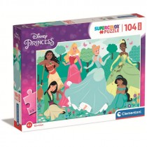 PUZZLE 104 MAXI PRINCESS CLEMENTONI