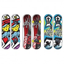 SKATEBOARD DOUBLE 3 DISEGNI 50 KG DOPPIA GRAFICA