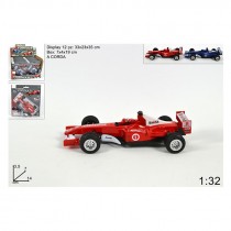 MACCHINA F1 METALLO 1:32 CORDA 2COLBLISTER