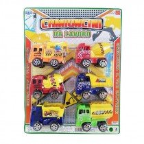 BLISTER 6 CAMIONCINI DA LAVORO