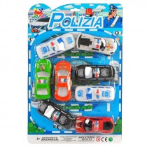 BLISTER 8 PZ AUTO POLIZIA