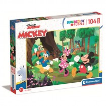 PUZZLE 104 MAXI MICKEY E I SUOI AMICI CLEMENTONI