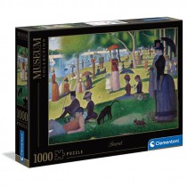 PUZZLE 1000 MUSEUM SEURAT SUNDAY ON LA GRANDE JATTE CLEMENTONI