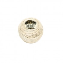PERLE' COTON 80 MT TITOLO 8 1 GOMITOLO COLORE ECRU