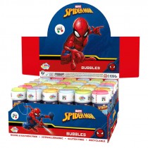 BOLLE GIOCO SPIDERMAN 60ML ESPOSITORE 36 PZ