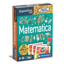 CARTE SAPIENTINO PIU' MATEMATICA CLEMENTONI