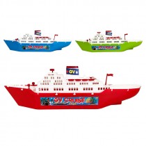 NAVE CROCIERA 3 ASS. PLASTICA 50 CM