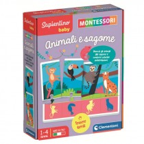 MONTESSORI BABY ANIMALI E SAGOME CLEMENTONI